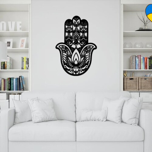 Wooden Hamsa Wall Art Hanging Hamsa Home Decor Jewish Hamsa - Etsy