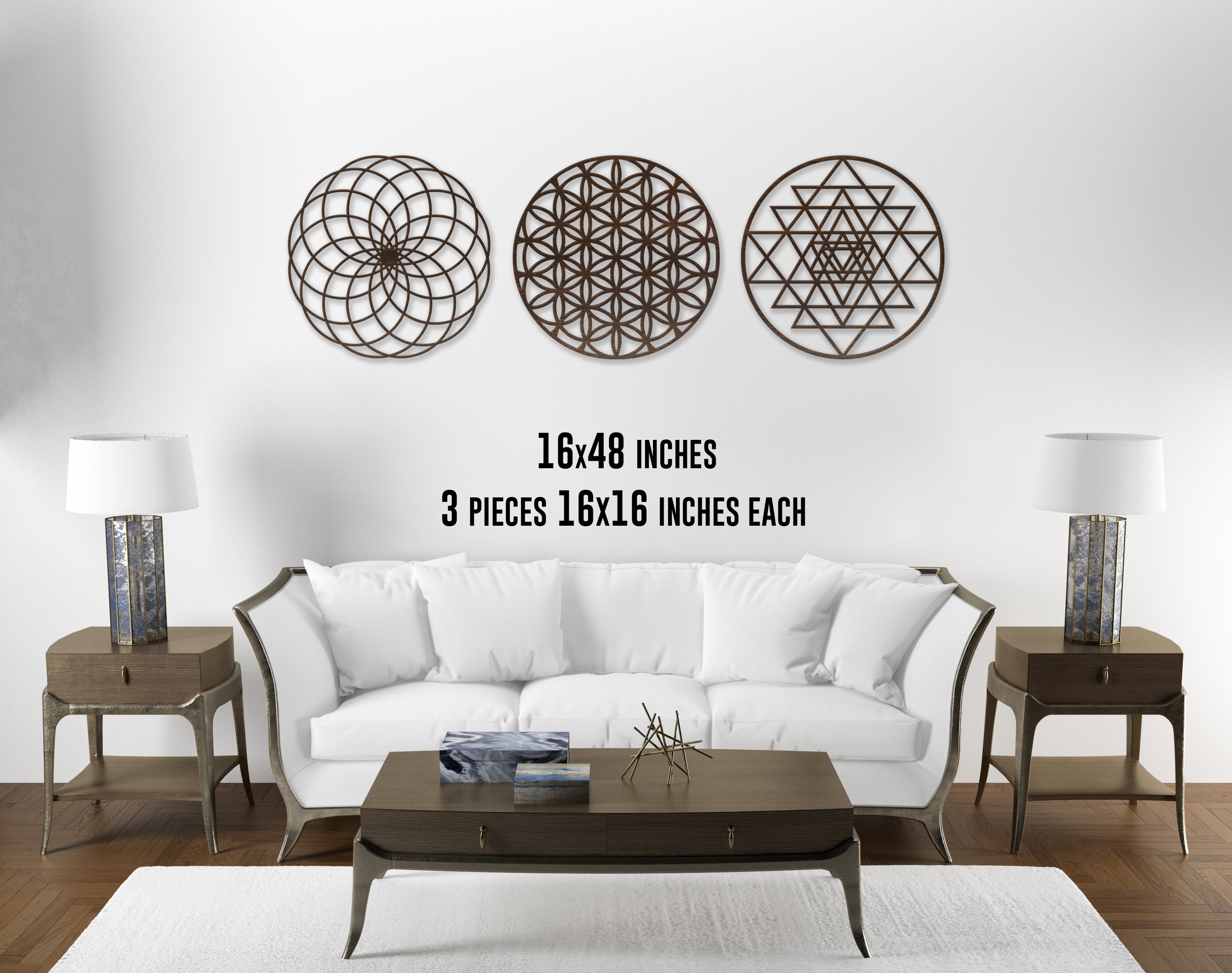 Sacred geometry wall tapestry sale