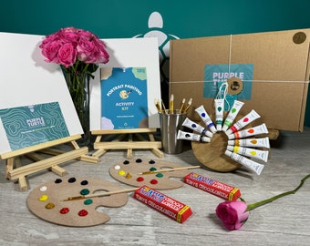 Paint Your Partner Date Night Gift Box | Perfect For Hen Party, Mother's Day, Valentine's Day | Gifts for Couple | DIY | Eco-Friendly Gifts