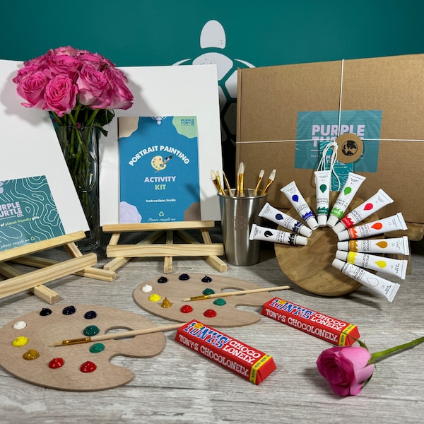 Paint Your Partner Date Night Gift Box | Perfect For Hen Party, Mother's Day, Valentine's Day | Gifts for Couple | DIY | Eco-Friendly Gifts