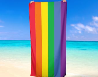 LGBTQ Gendar LGBTQ Gay Pride Lesben Design Strand Handtuch Bad Geschenk