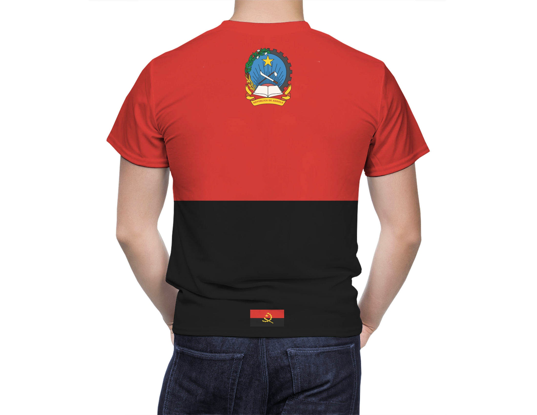 Discover Angola Flag Shirt, Patriotic 3D T-Shirt