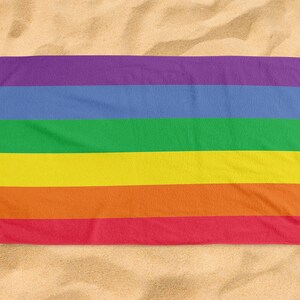 LGBT Gendar  LGBTQ Gay Pride Lesbian Bisexual Design Beach Towel Bath Gift