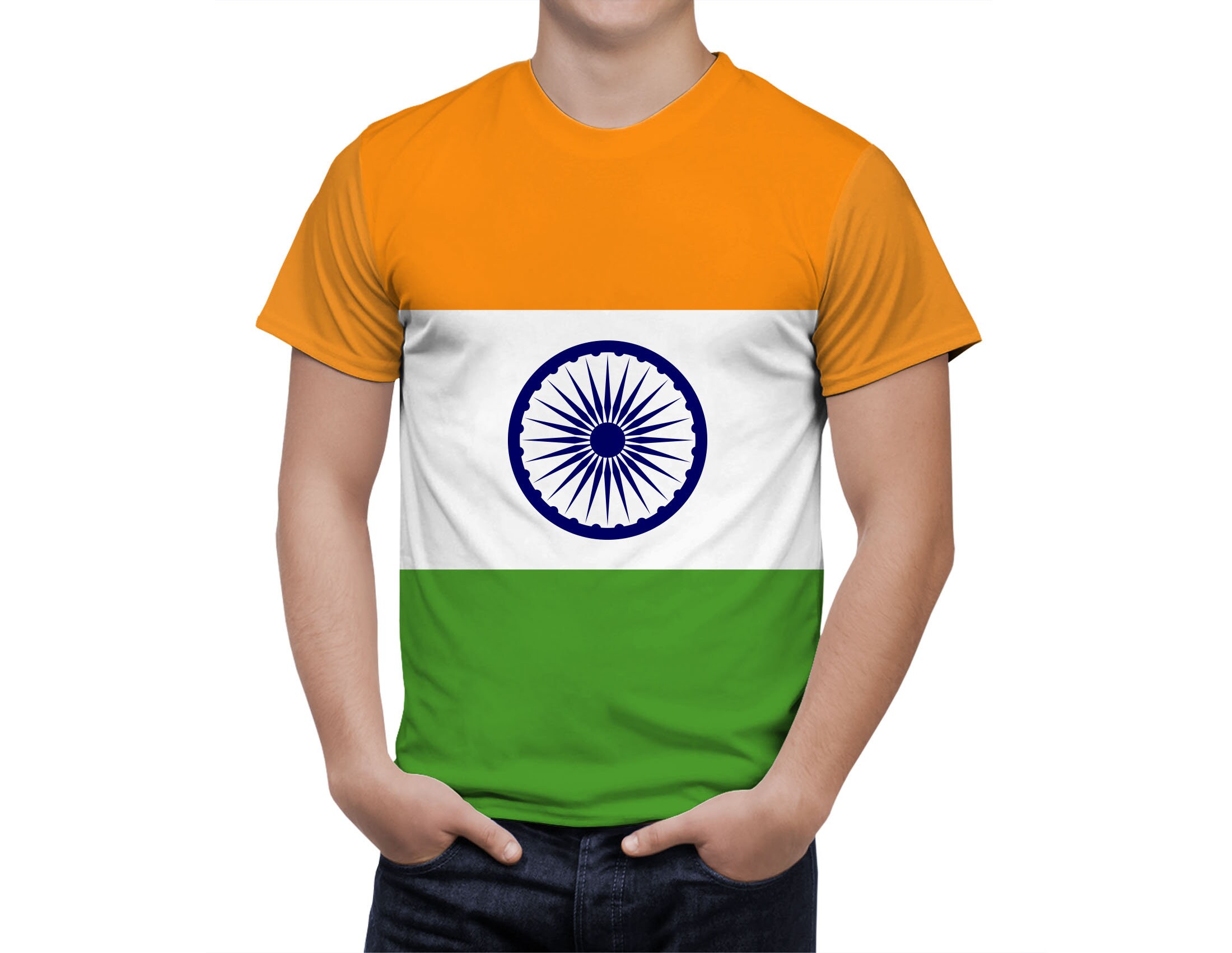 t shirt with indian flag