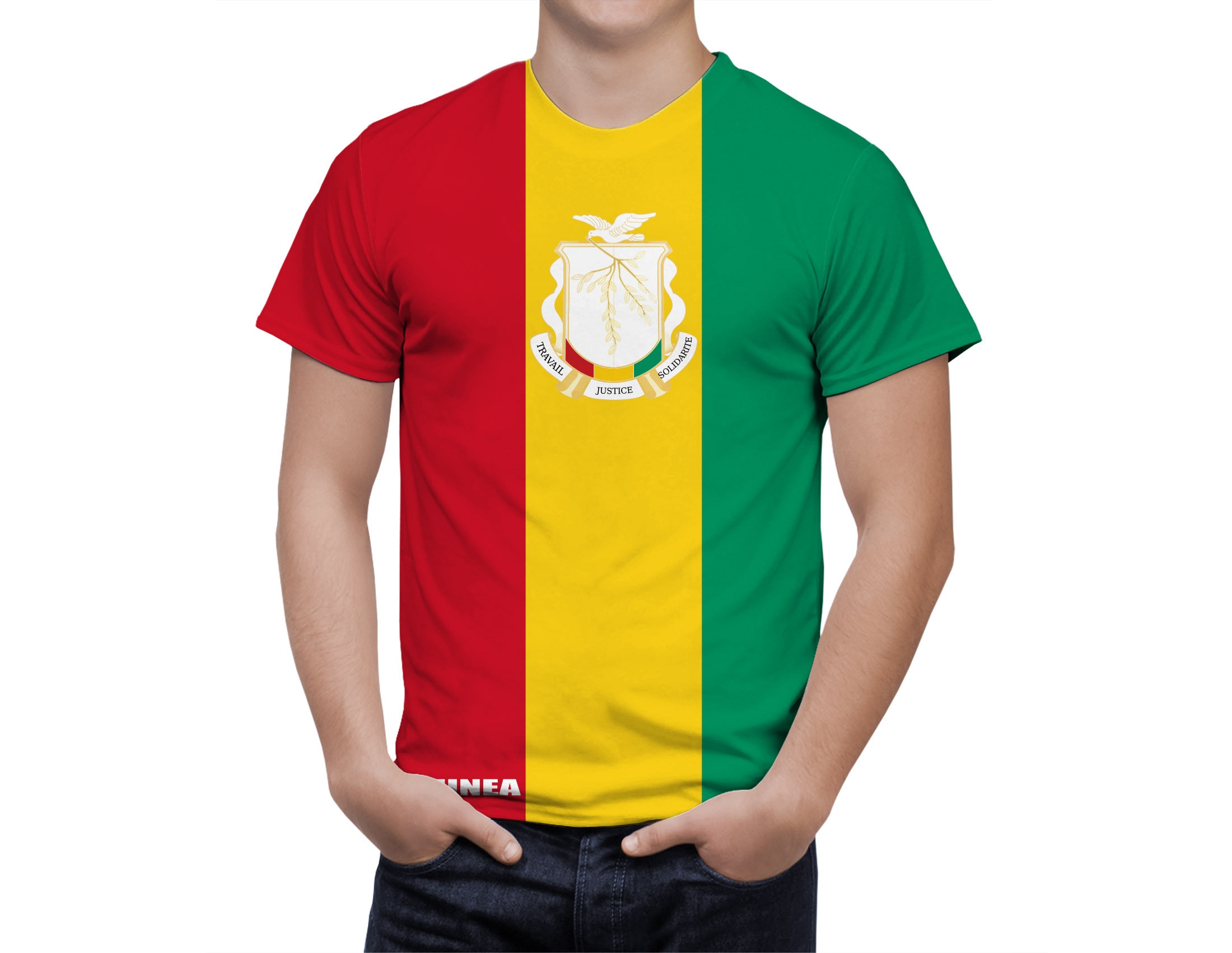 Discover Guinea Flag Shirt, Patriotic 3D T-Shirt