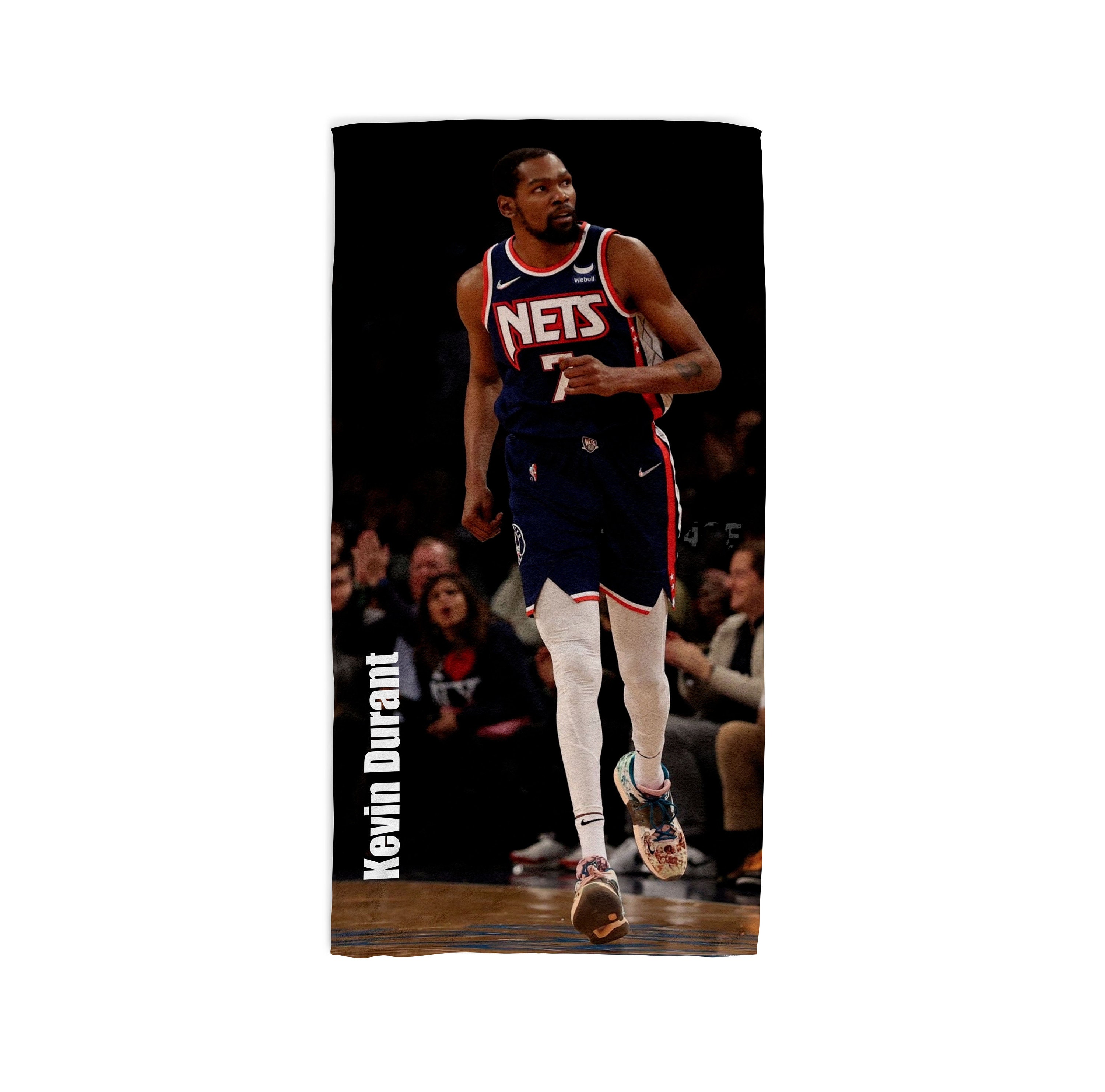ケビン・デュラント ブルックリン・ネッツ ビーチタオル スポーツ バスケットボール 海 夏 ギフト - Etsy 日本, image size:3000x2965