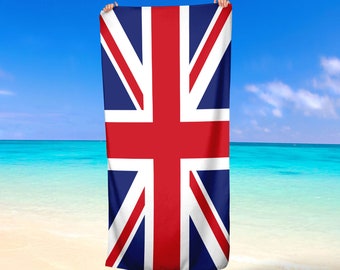 United Kingdom Country National Flags Beach Towel Gift