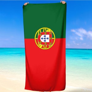 Portugal National Flaggen Strandtuch