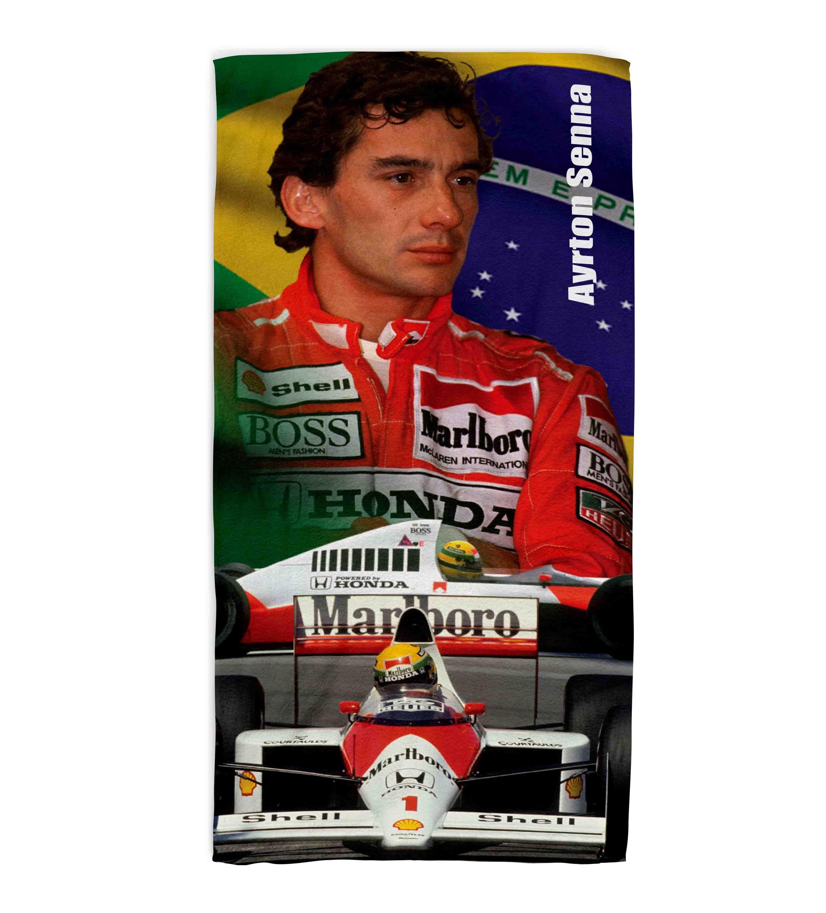 新品未使用 アイルトン・セナ Ayrton Senna 大判バスタオル セット