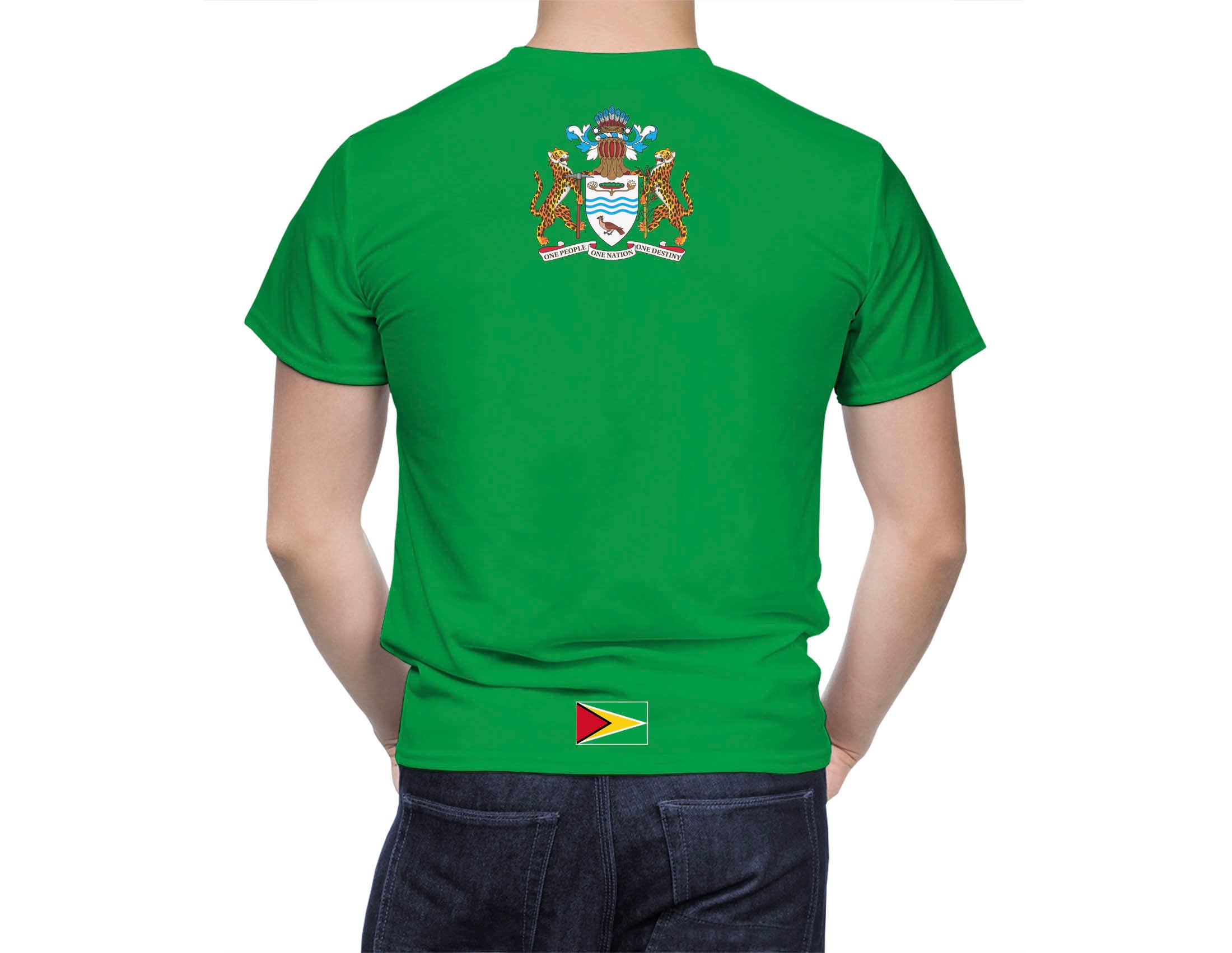 Discover Guyana Flag Shirt, Patriotic 3D T-Shirt