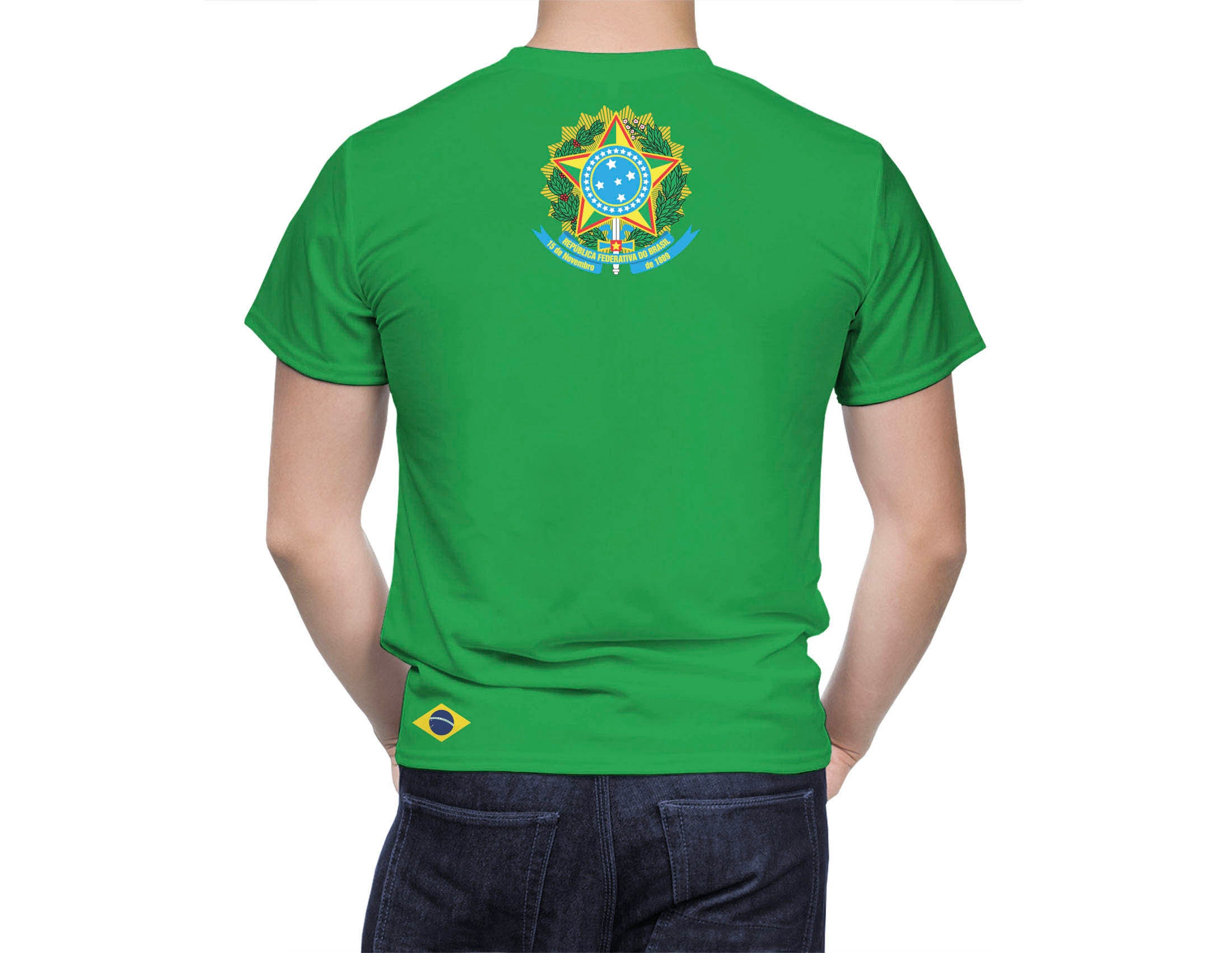 Discover Brazil Flag Shirt, Patriotic 3D T-Shirt