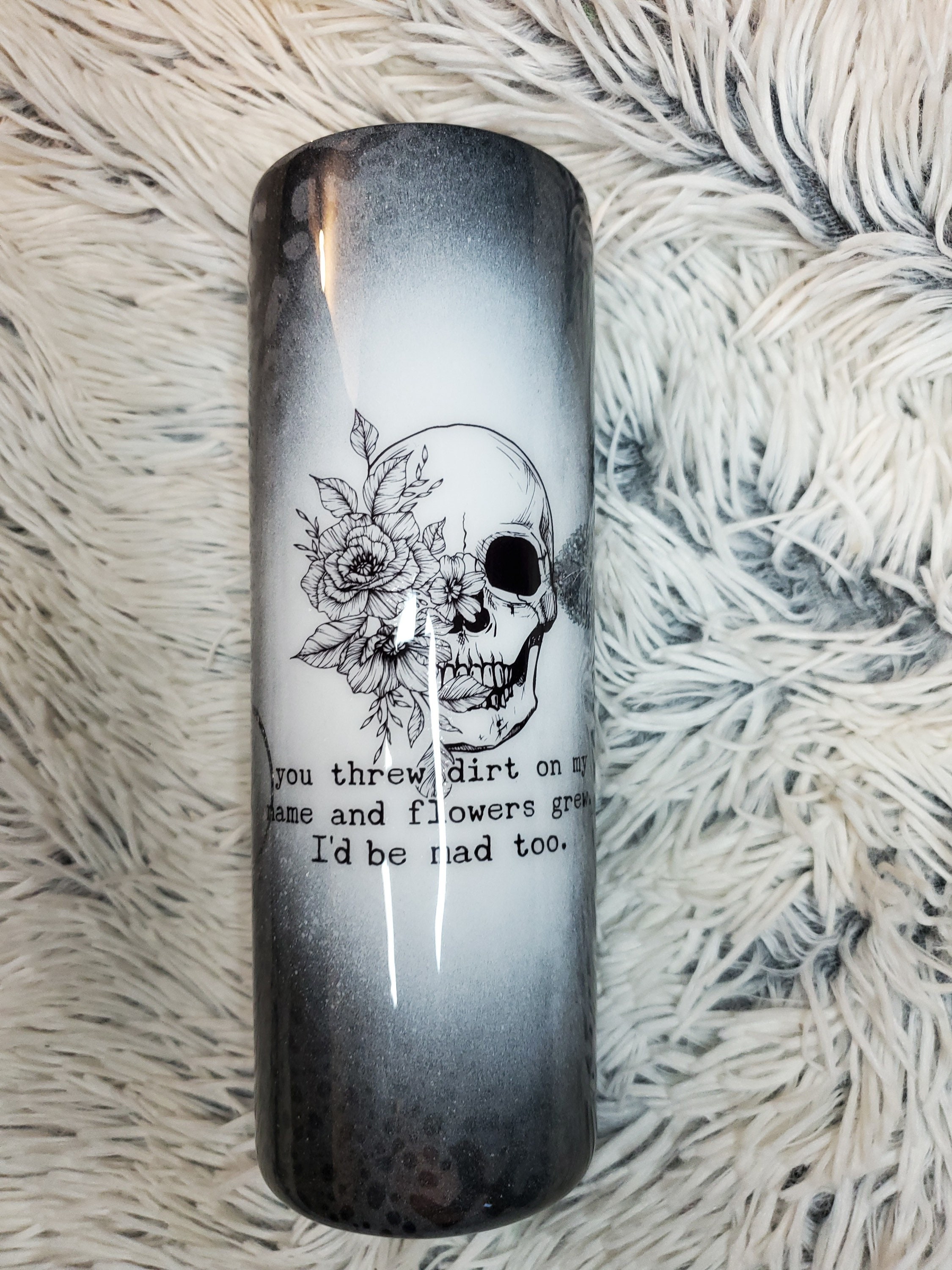 Steamed Skelly Glass Tumbler w/ Skelly Koozie & Limited Edition straw –  Sour Times