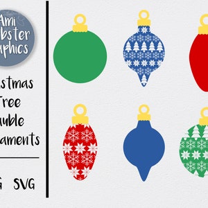 Boule de Noël SVG, SVG d’ornement de Noël, boucle d’oreille de Noël SVG, fichiers coupés de boucle d’oreille, boucles d’oreilles Cricut, boucle d’oreille svg