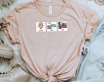 Camicia di logopedia Camicia SLP Regali SLP Camicie SLP Patologia del linguaggio Patologo del linguaggio Discorso Patologo del linguaggio Regalo di terapia del linguaggio