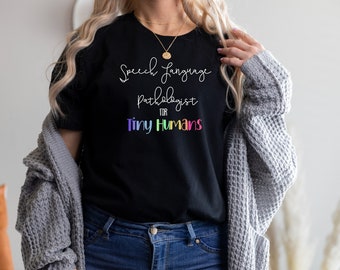 Logopedie Shirt SLP Shirt SLP Gifts SLP Shirts Spraakpathologie Spraaktaalpatholoog Spraakpatholoog Logopedie Cadeau