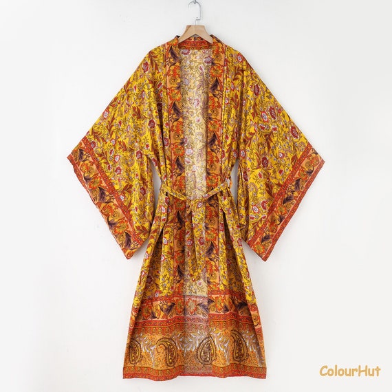 Womens Kimono Robe Shower Robe Light Weight Robe Soft - Etsy