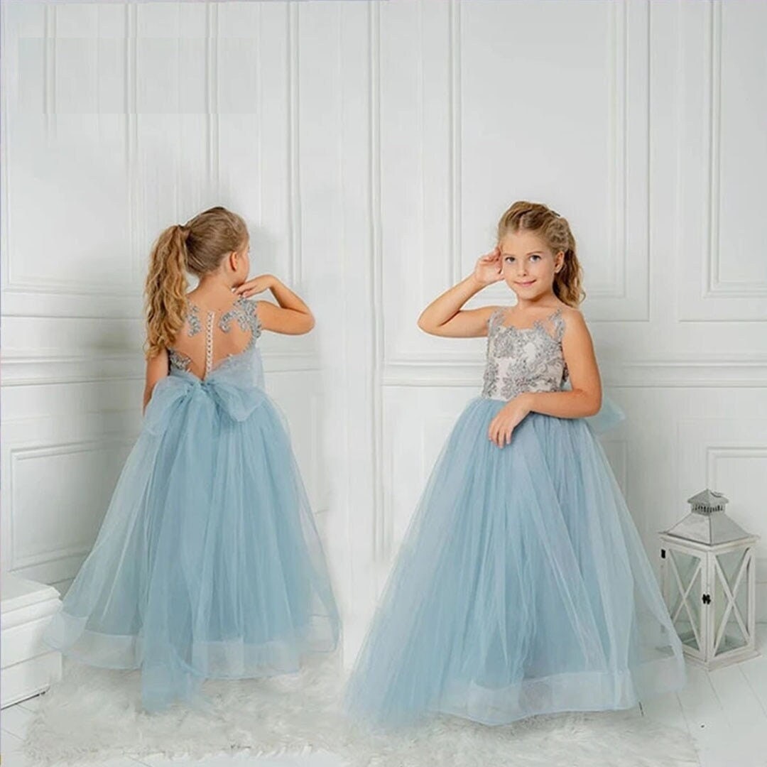 Flower Girl Dresses Pageant Dress Girls First Communion Dresses Kids Prom  Dress | eBay