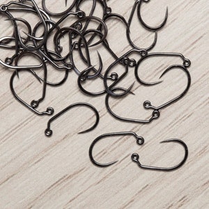 Barbless Wide Gape Jig Hooks (25-Pack)