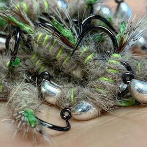 Hot Rib Heavyweight Peeping Caddis Nymph  (3-Pack)