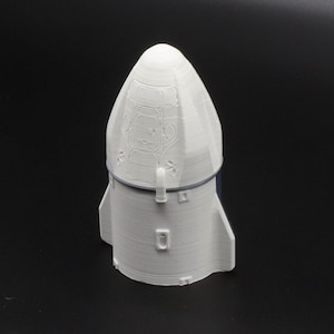 Cargo Dragon 1:72 modèle imprimé en 3D