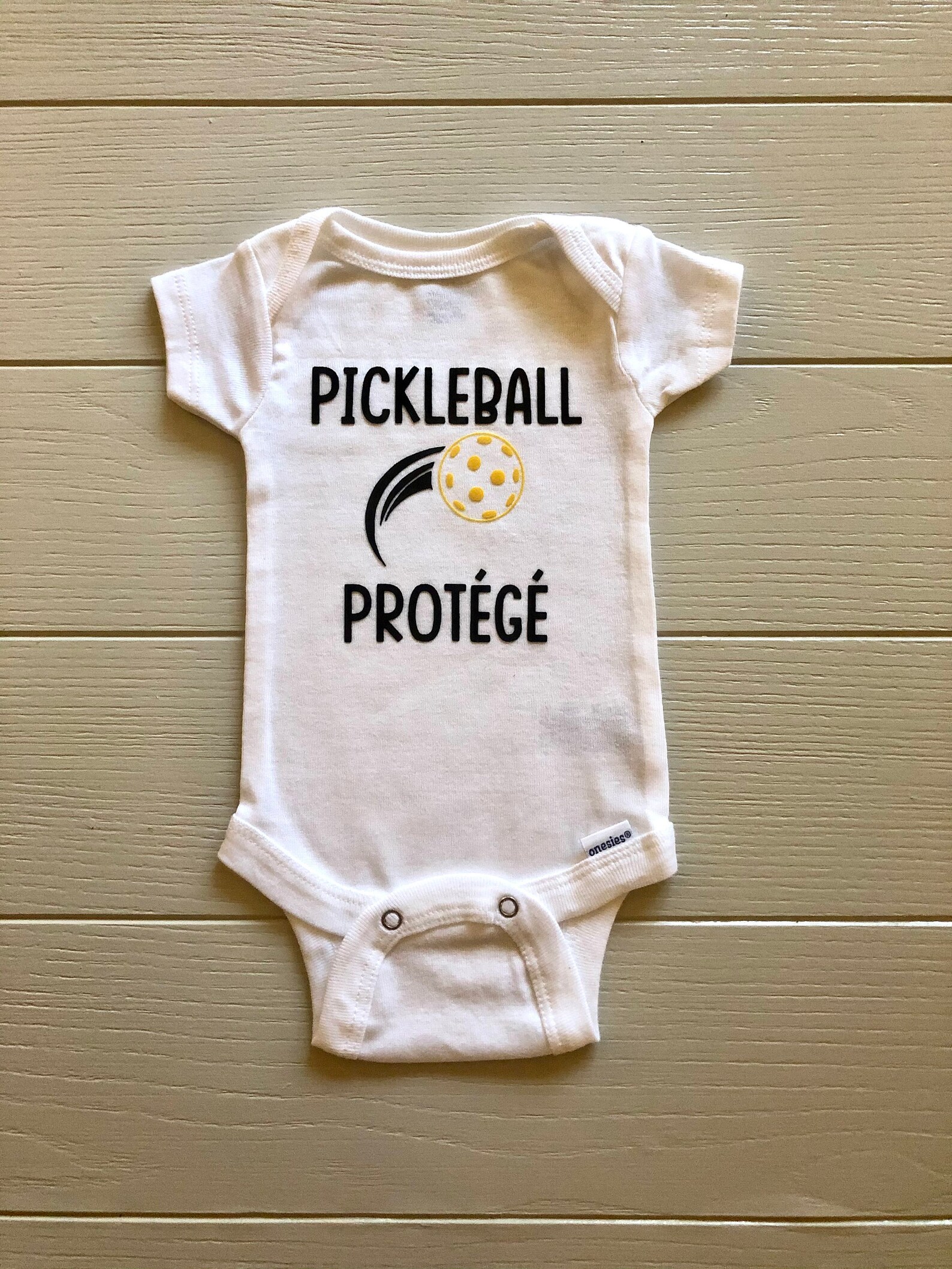 Pickleball Protege Pickleball Gerber Baby Onesie Etsy