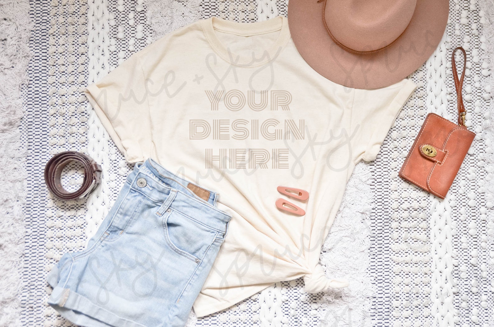 Download Gildan 2000 natürliche Flatlay DIGITAL Mockup Bild Tee | Etsy