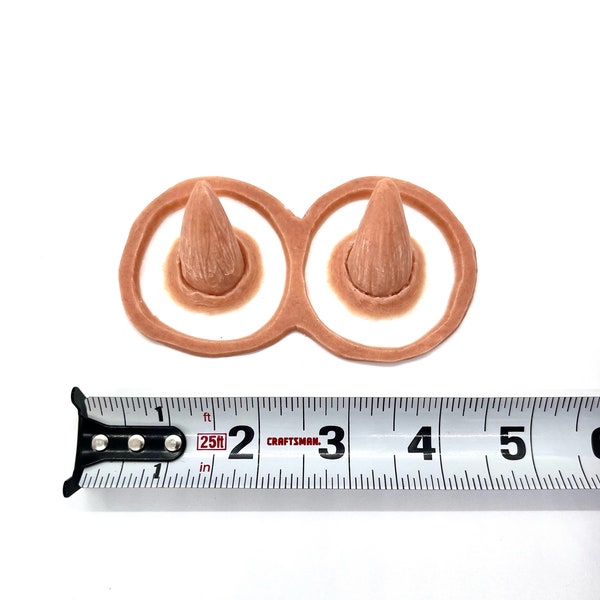 Small Horns / Encapsulated Silicone Prosthetic / SFX Makeup / Cosplay / Costume / Horror / LARP