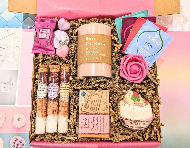 spa gift box for her for valentines day gift