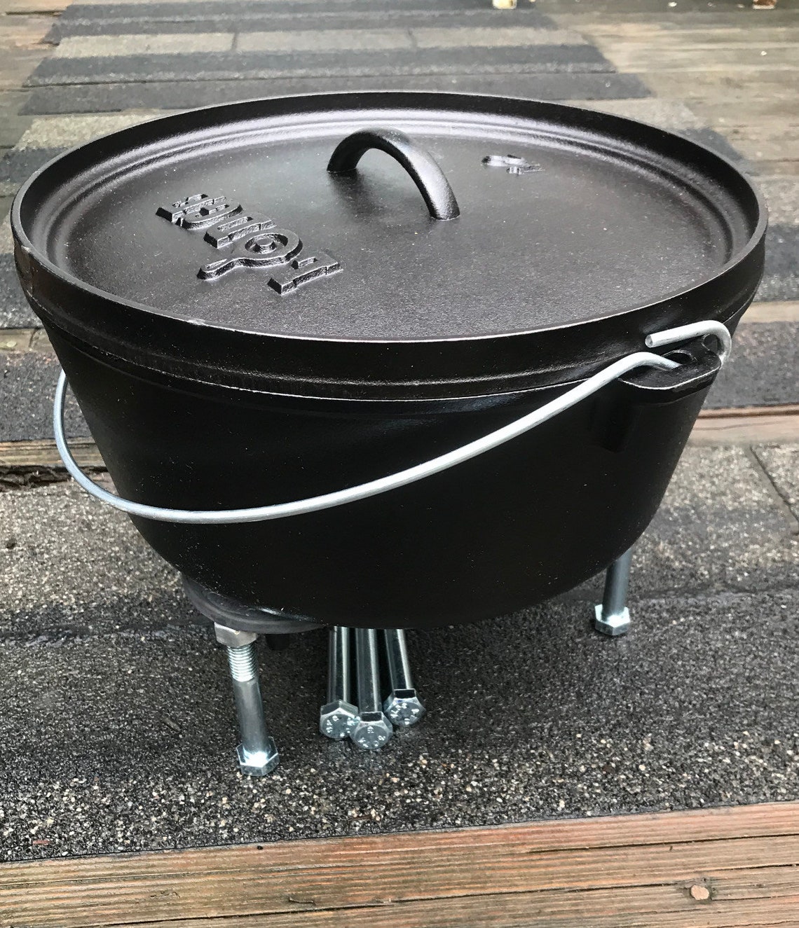 Hand Horseshoe Dutch Oven Cooking Stand / Trivet Etsy