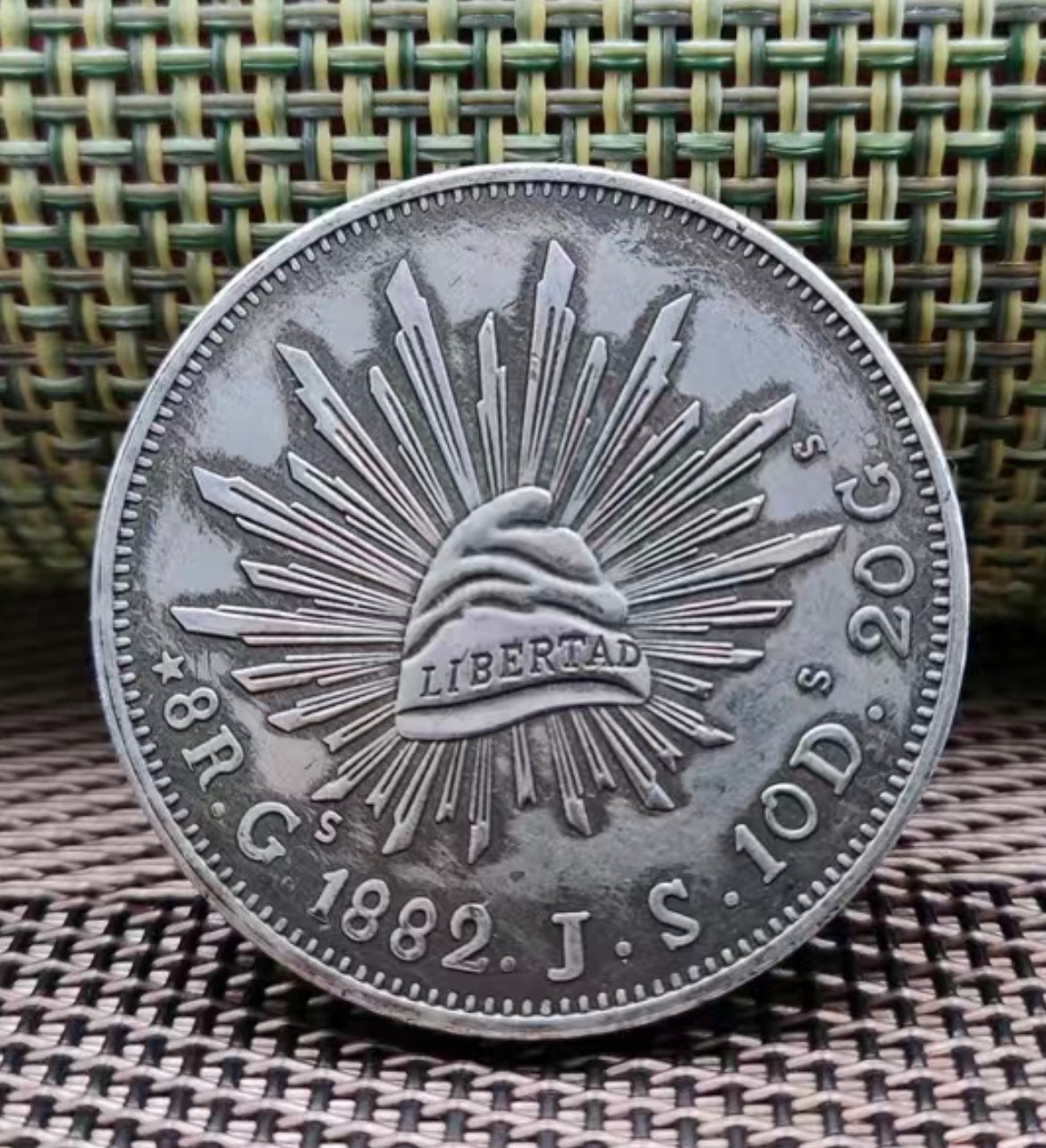 メキシコ 銀貨 1882年 リベルタッド メキシコ 銀貨 1882年 リベルタッド Yahoo!オークション