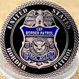 United States Border Patrol / Homeland Security - Challenge Coin - Free Shipping - See Item Description It Applies !
