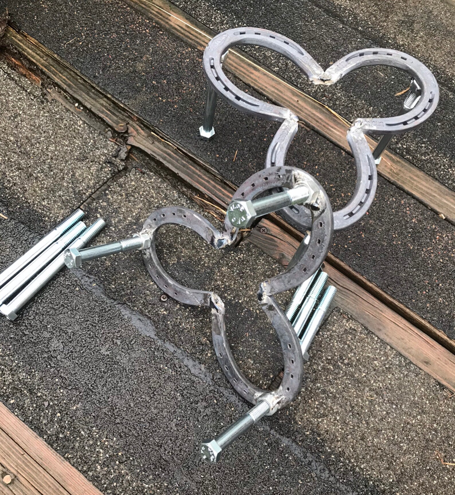 Hand Horseshoe Dutch Oven Cooking Stand / Trivet Etsy