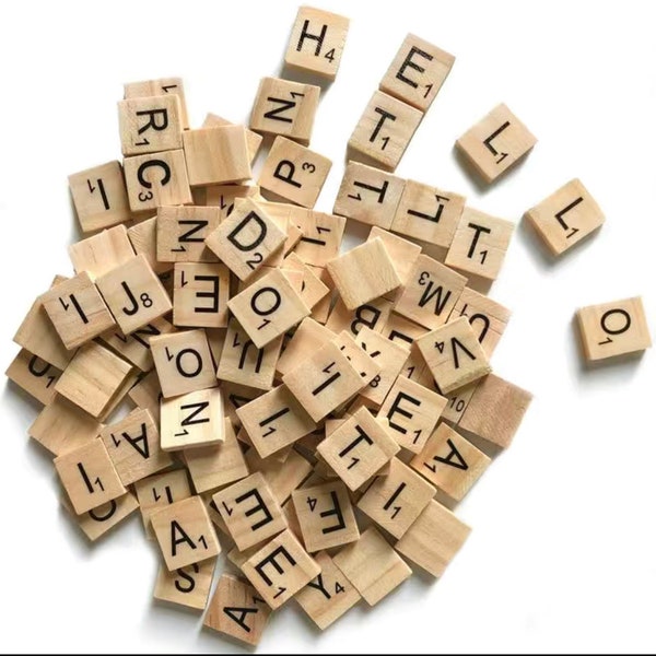 Bulk Scrabble Tiles Etsy