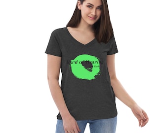 Hard of Hearing- Unisex V Neck T-Shirt