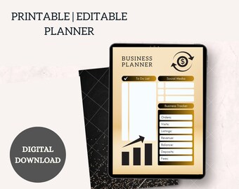 Business Schedule PDF Printable – Streamline Your Productivity – Business Daily Planner