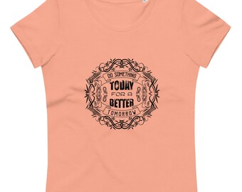 Do something today! Simple Casual Style Women's Tee