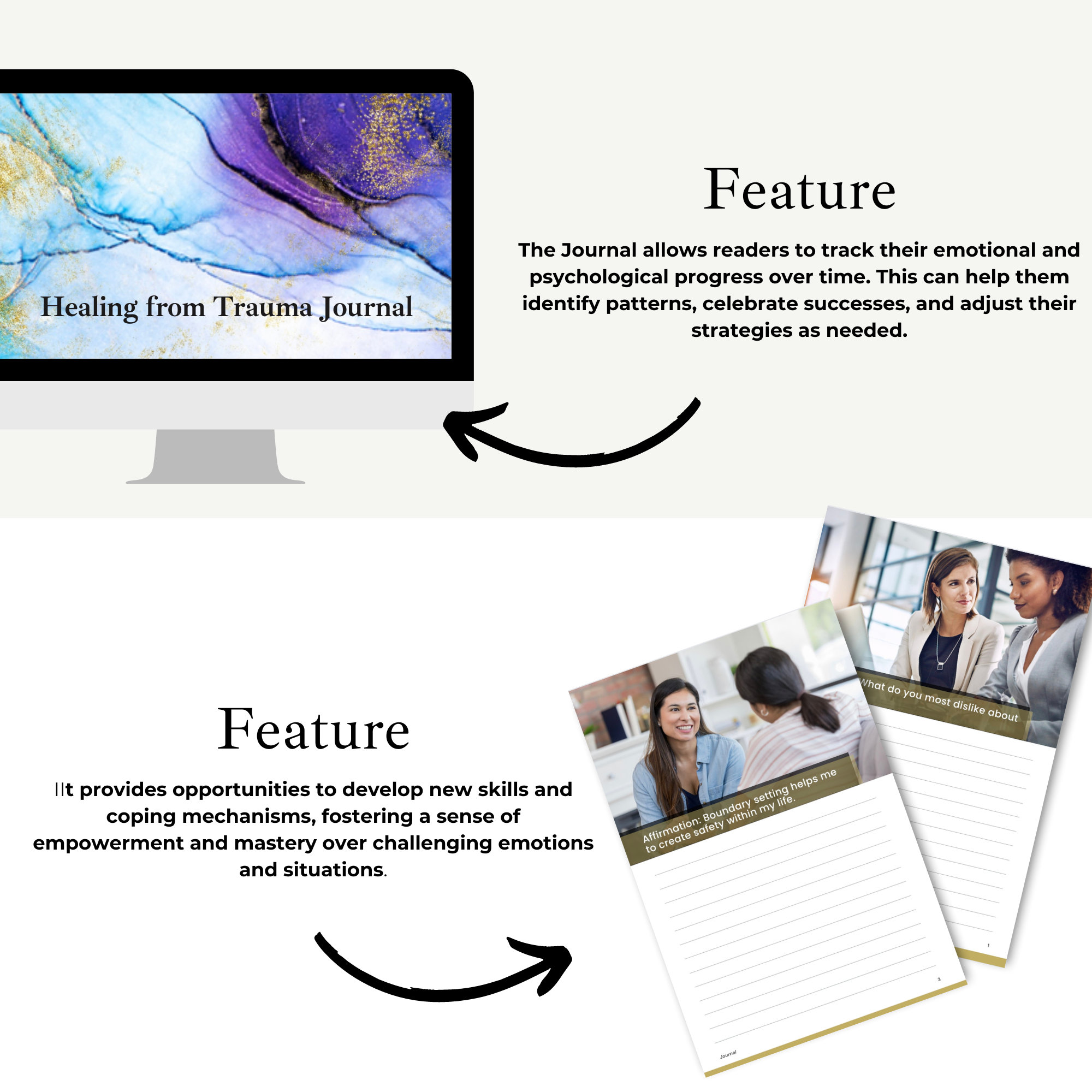Trauma Healing Bundle Workbook – Digital Download for Personal Growth ...