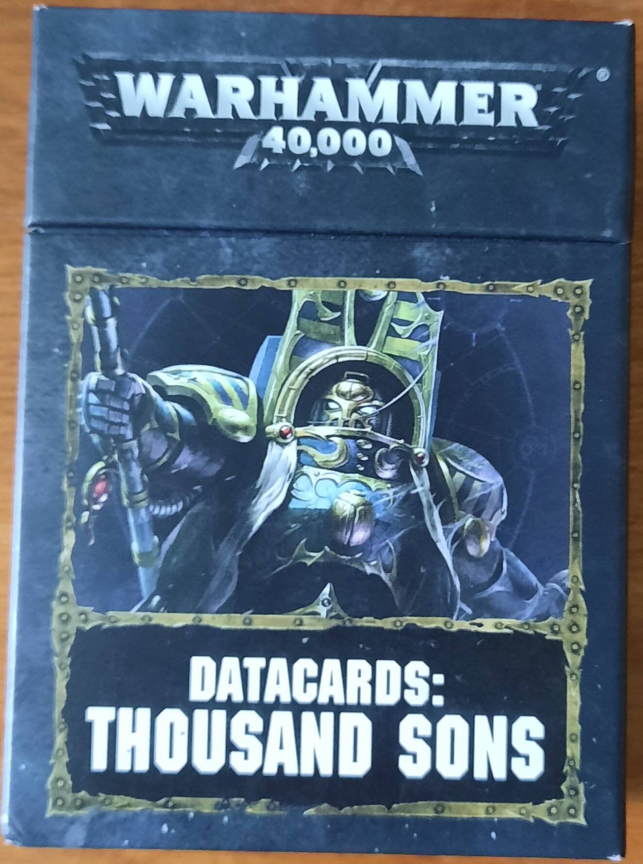 8th Edition Thousand Sons Datacards for Warhammer 40k - Etsy