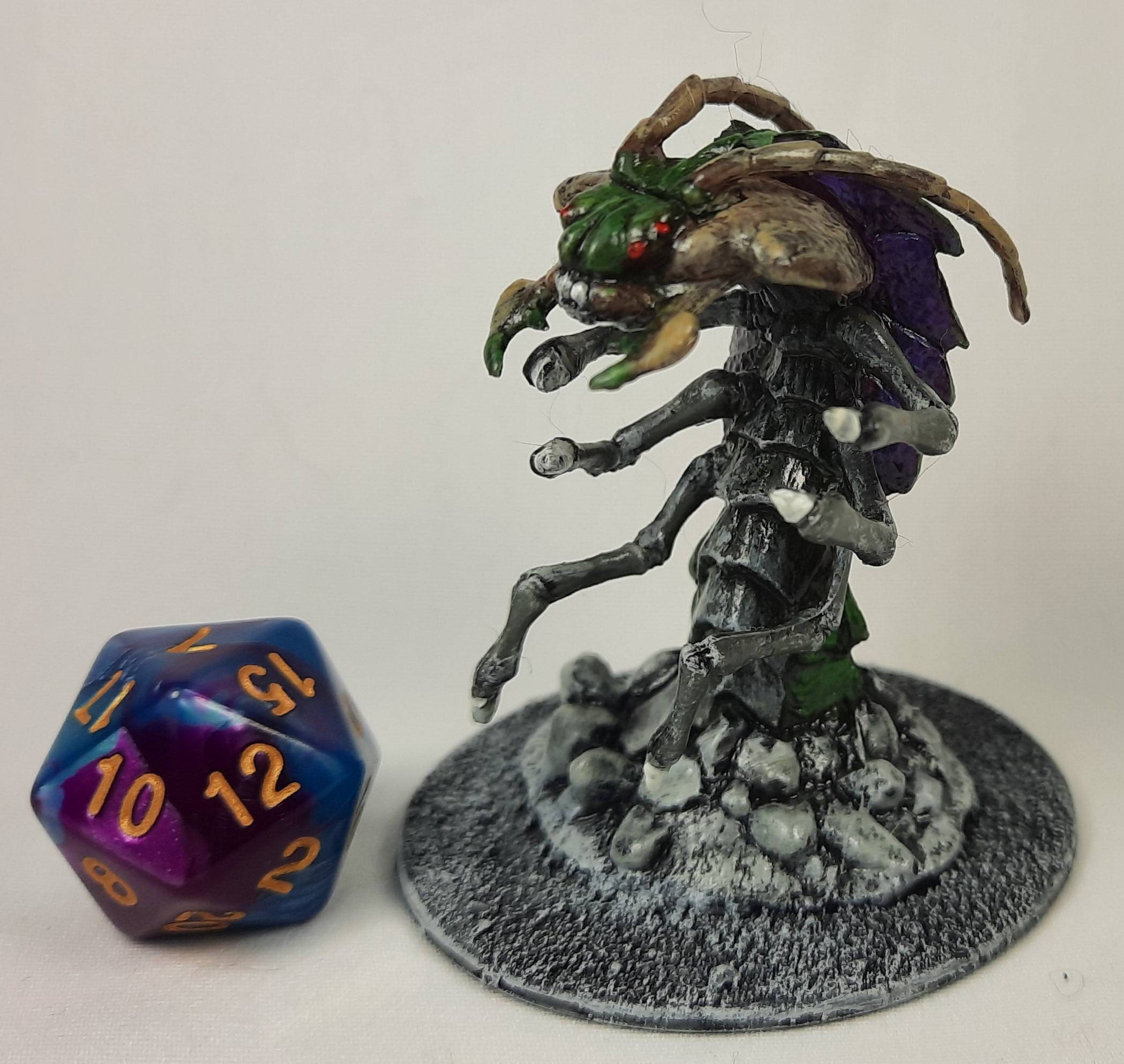 Ankheg II Dnd Miniature Painted for Dungeons and Dragons. - Etsy