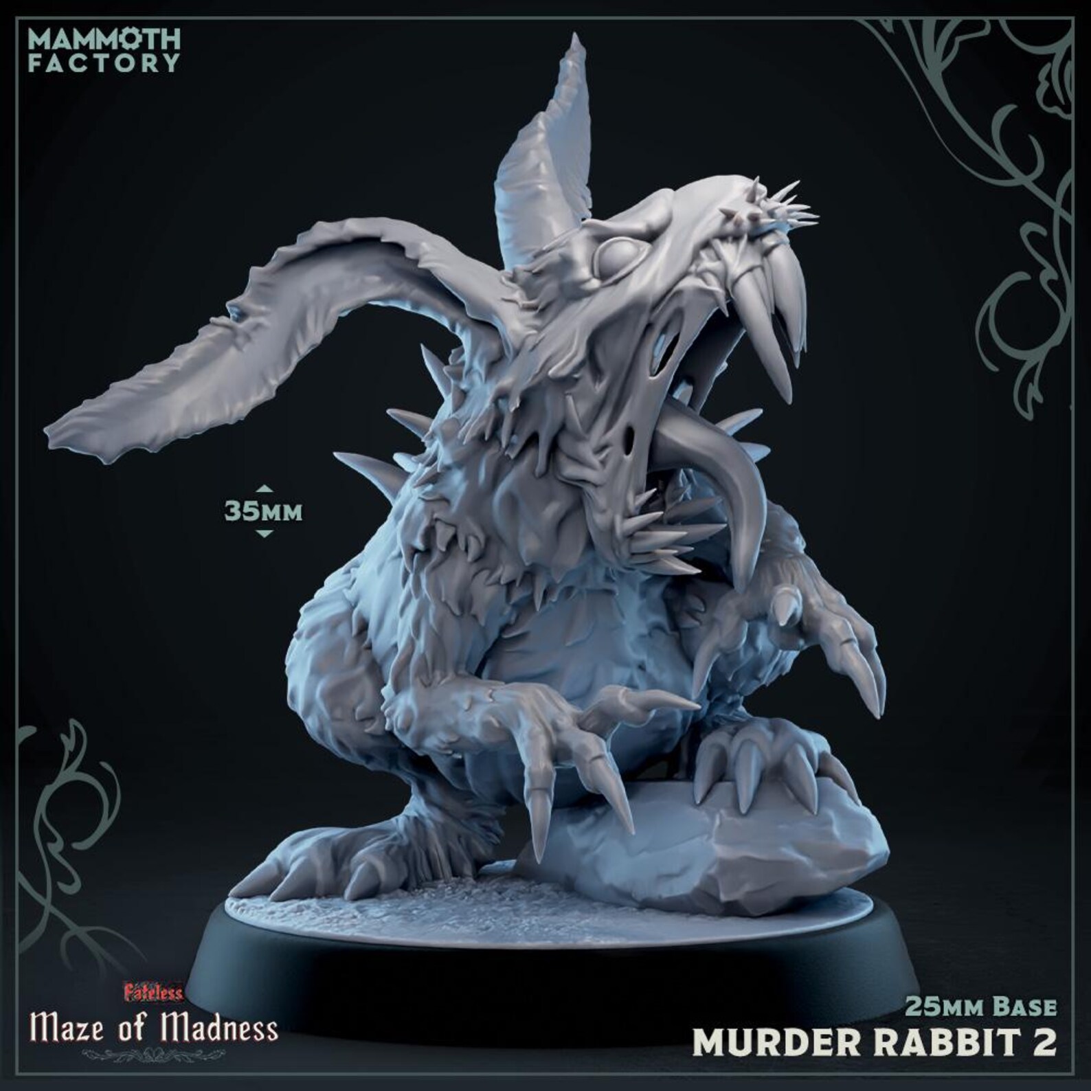 Murder Rabbits - Mammoth Factory - Maze of Madness - Etsy