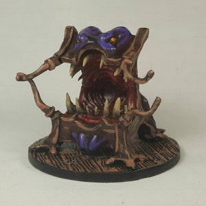 Mimic DnD Miniature Painted for Dungeons and Dragons.