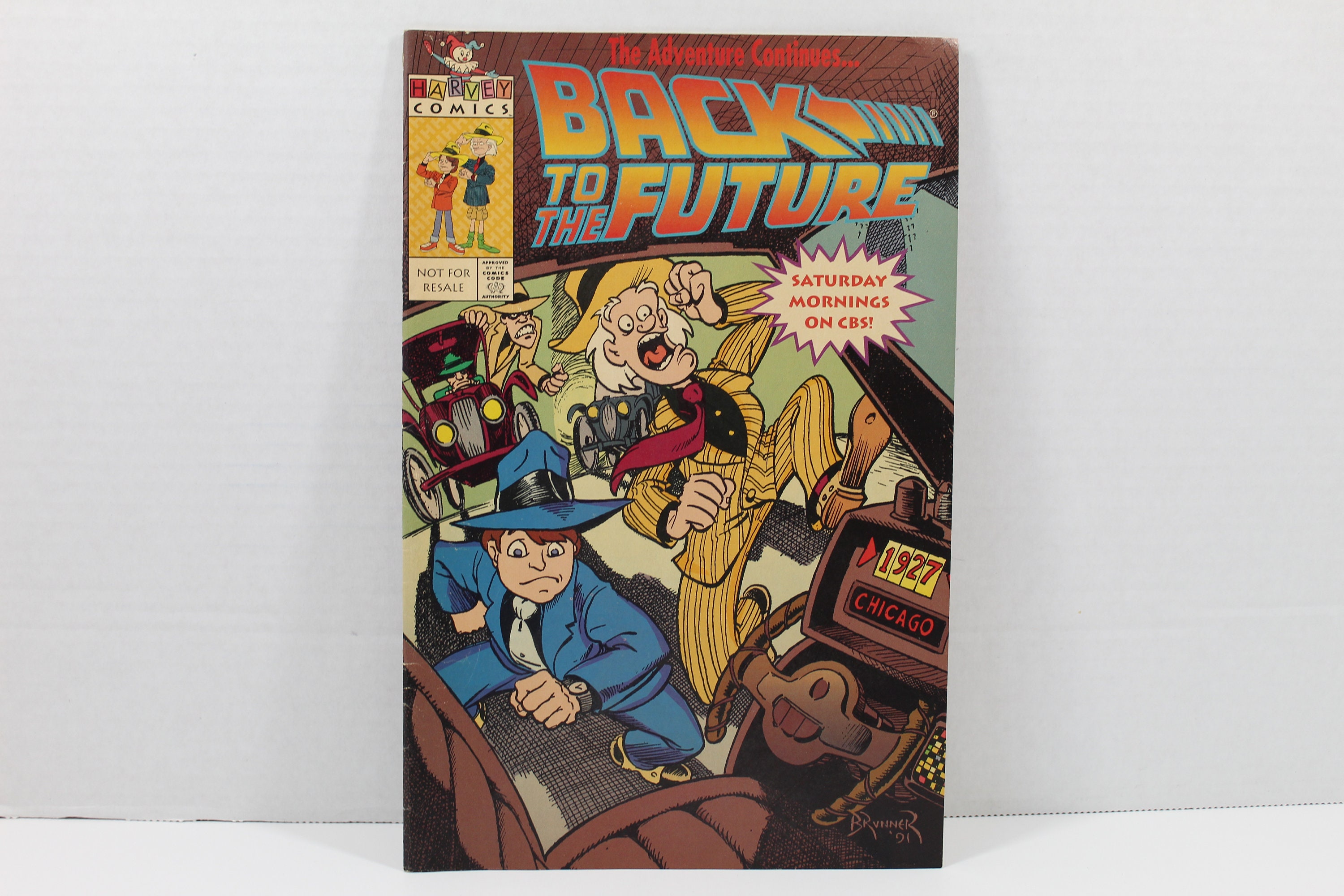 Back to the Future Comic Book Vtg. 1991 / Not for Resale Advertisement