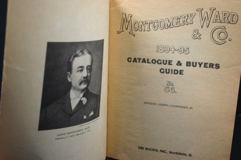 Vintage Montgomery Ward Catalog 189495 Fall & Winter / Etsy