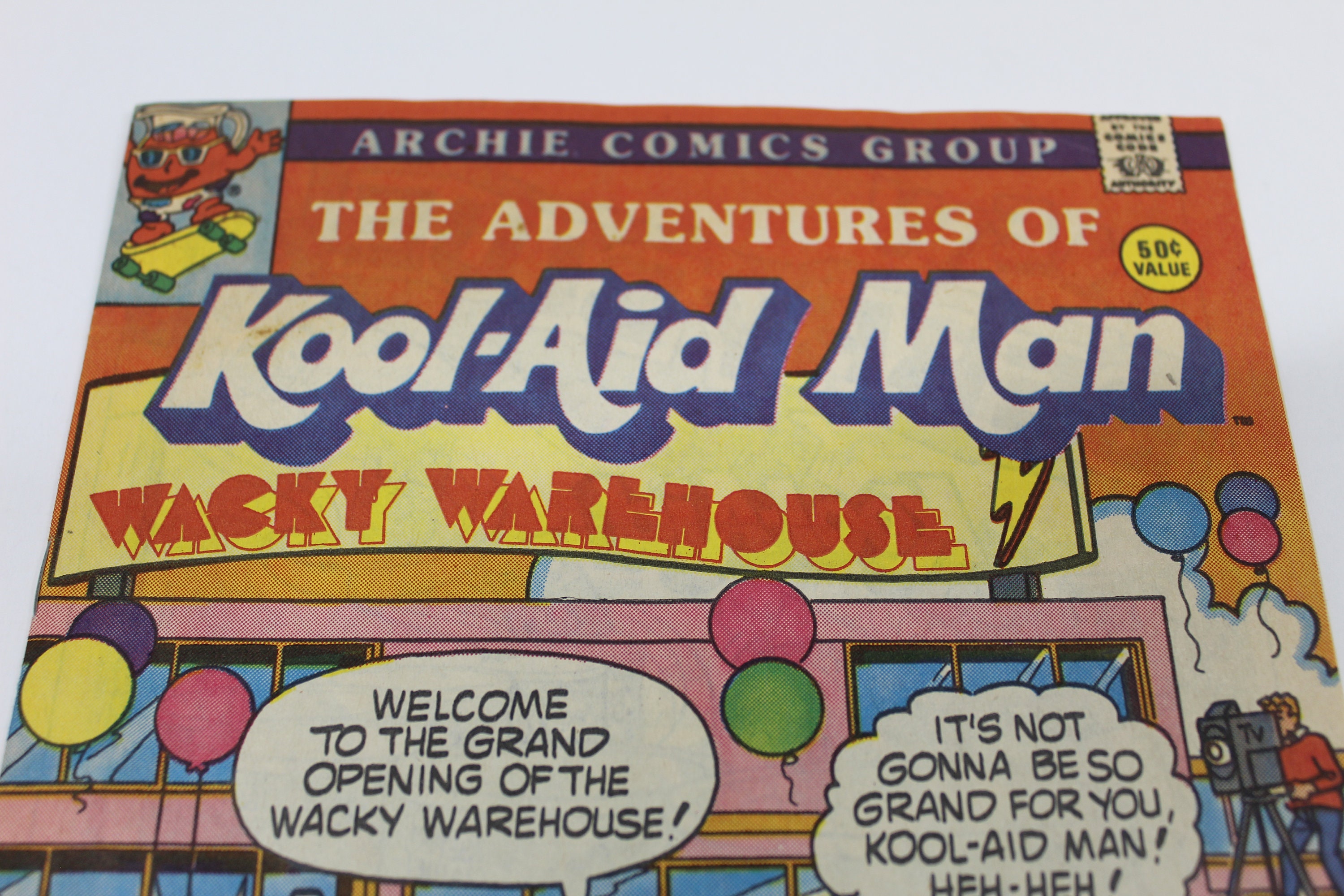 Vintage Comics - The Adventures of Kool-Aid Man No. 5 Wacky