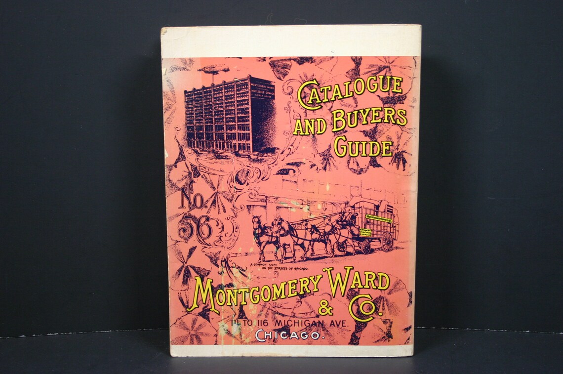 Vintage Montgomery Ward Catalog 189495 Fall & Winter / Etsy