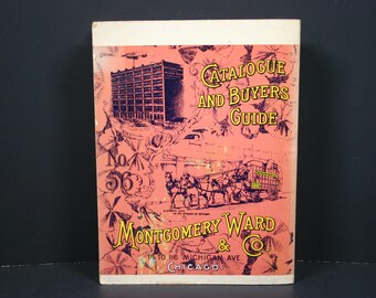 Vintage Montgomery Ward Catalog 1894-95 Fall & Winter / 70's