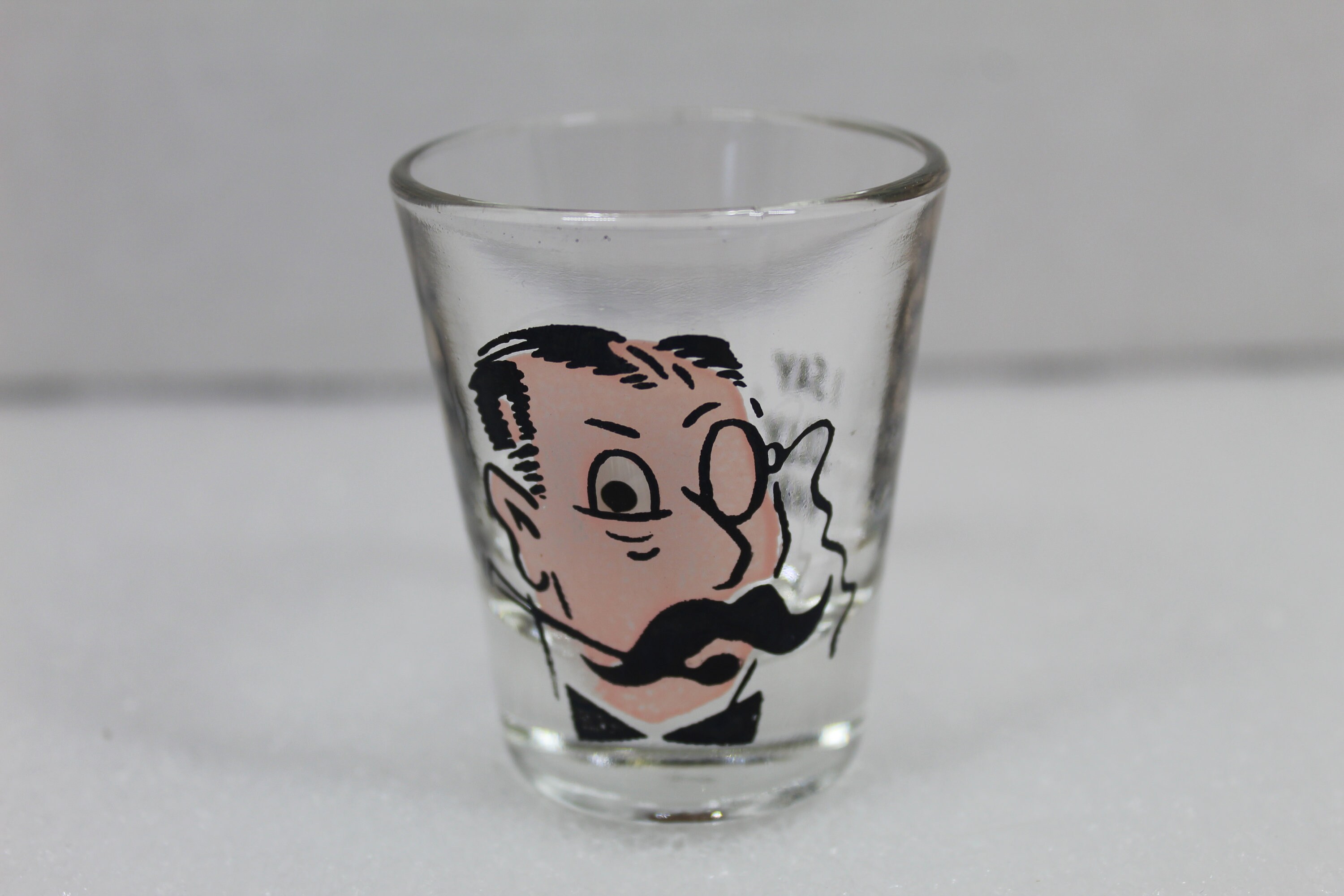 Anchor Hocking Vintage 1950 Roving Eye 3-D Eyes Shot Glasses / - Etsy