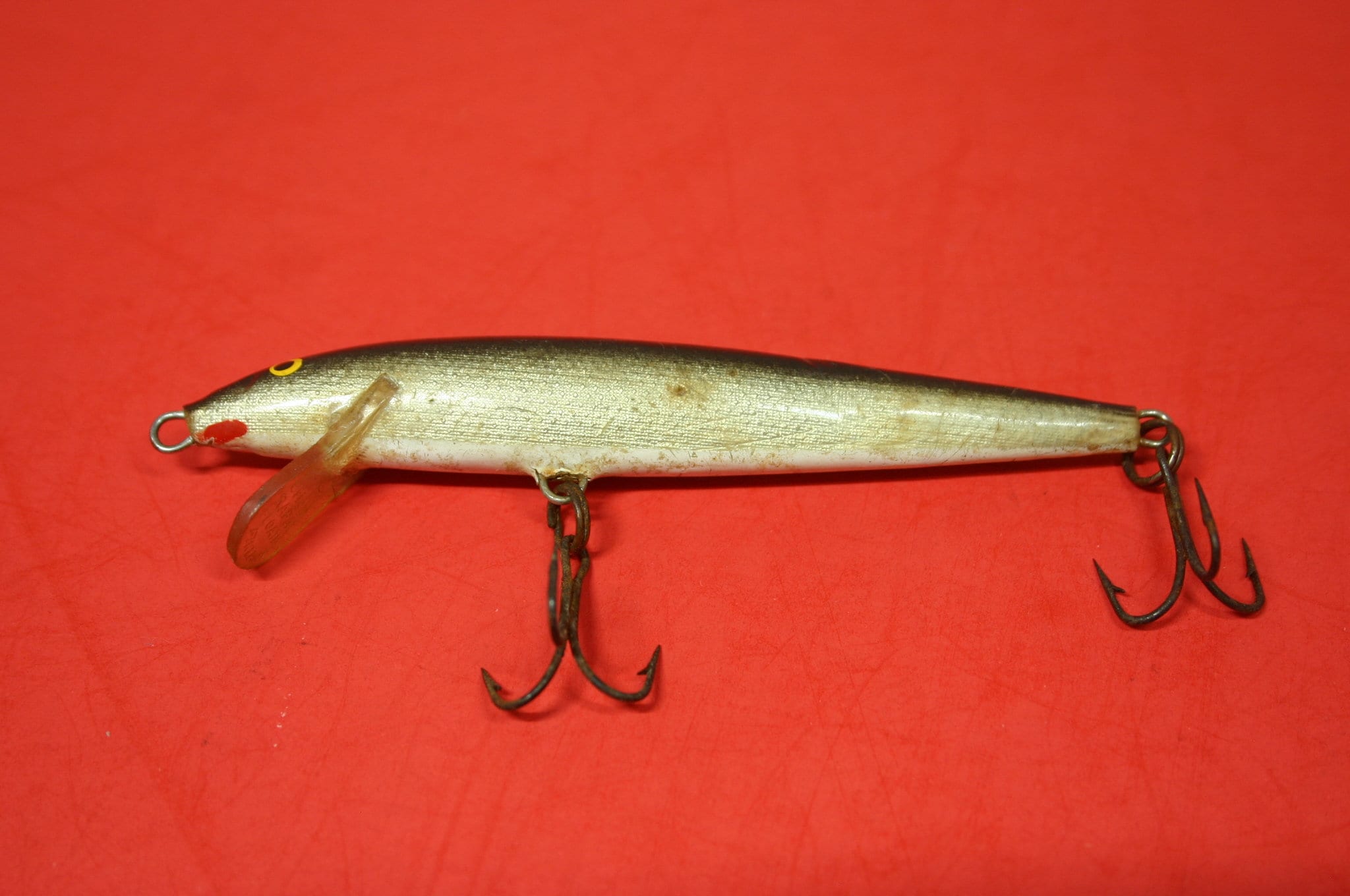 Vintage Rapala Antique Fishing Lure. Rare Very Early Wood Deep Diver 90.  Finland