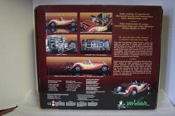 Wrebbit Built Art Mercedes-benz 500K Roadster Vintage Kit Replica