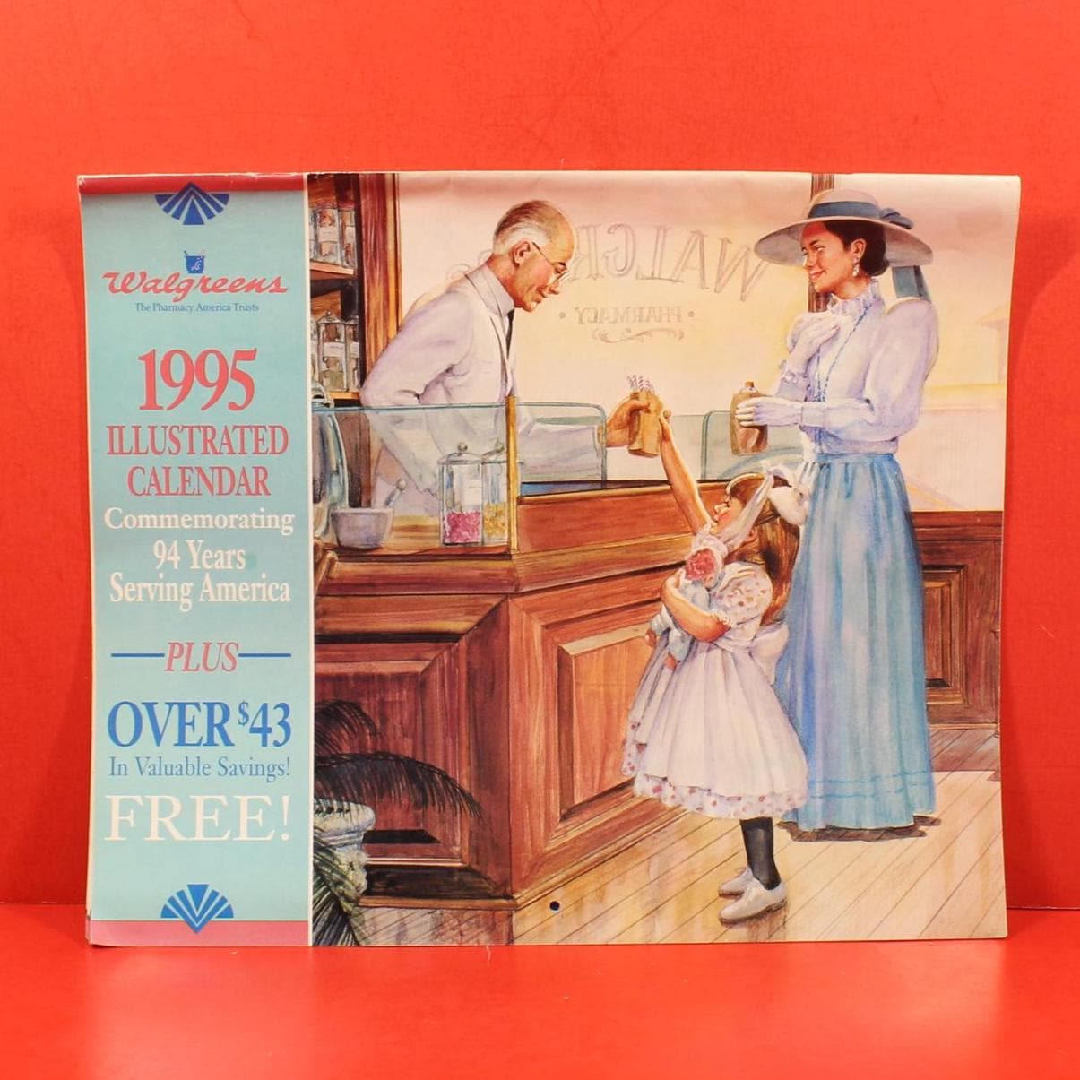 Vintage 1995 Calendar - Etsy